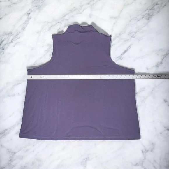 NWT ATHLETA Outbound Tank Plus 2X Nightfall Purple - Picture 10 of 14